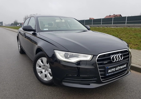 Audi A6 cena 73000 przebieg: 122000, rok produkcji 2013 z Borne Sulinowo małe 781